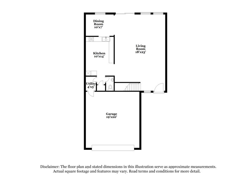 1,925/Mo, 4504 Connaught E Dr Plainfield, IN 46168 Floor Plan View 2