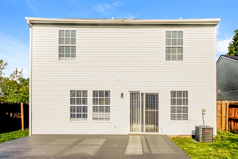 1,925/Mo, 4504 Connaught E Dr Plainfield, IN 46168 Rear View