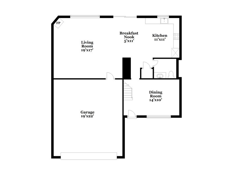 2,800/Mo, 1099 Meadowview Ct Franklin, IN 46131 Floor Plan View