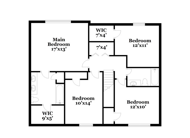 2,800/Mo, 1099 Meadowview Ct Franklin, IN 46131 Floor Plan View 2