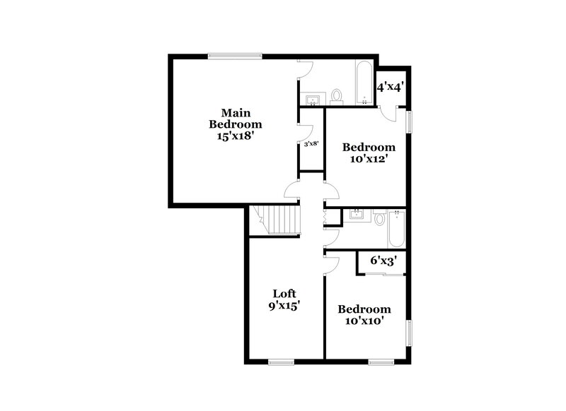 1,945/Mo, 1838 Silverton Dr Avon, IN 46123 Floor Plan View 2