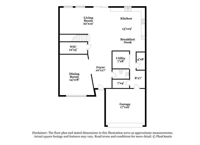 2,160/Mo, 577 Farnham Dr Westfield, IN 46074 Floor Plan View