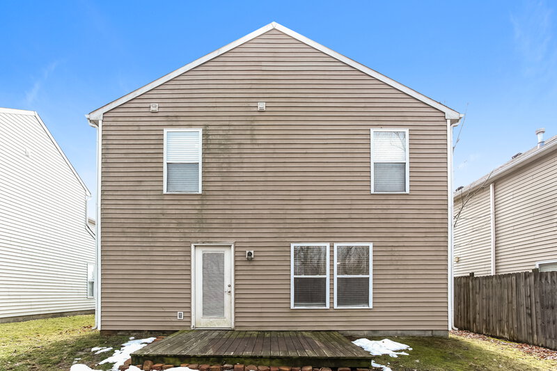 1,680/Mo, 8840 Hosta Way Camby, IN 46113 Rear View