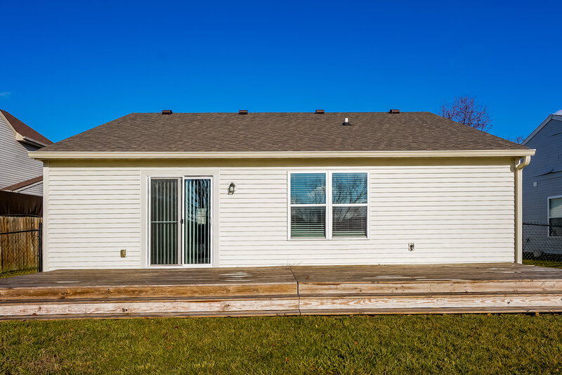 1,650/Mo, 6869 Fair Ridge Dr Indianapolis, IN 46221 Rear View