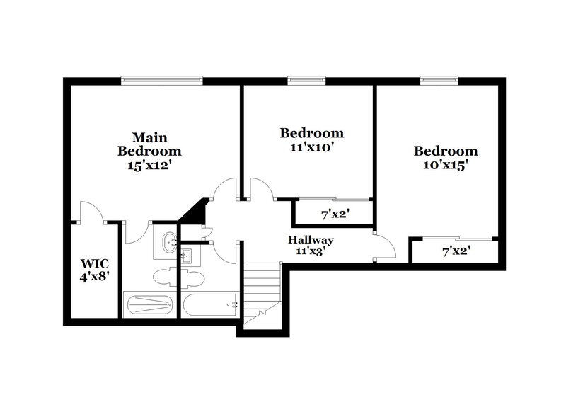 1,970/Mo, 4087 FairOaks Dr Franklin, IN 46131 Floorplan View 2