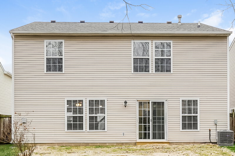 1,965/Mo, 6827 Earlswood Dr Indianapolis, IN 46217 Rear View