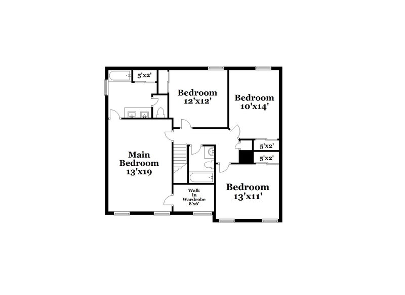 3,210/Mo, 4310 Blue Spruce Ct Greenwood, IN 46143 Floor Plan View 2