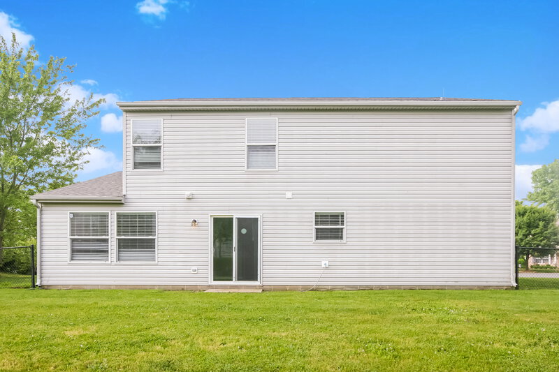 3,210/Mo, 4310 Blue Spruce Ct Greenwood, IN 46143 Rear View
