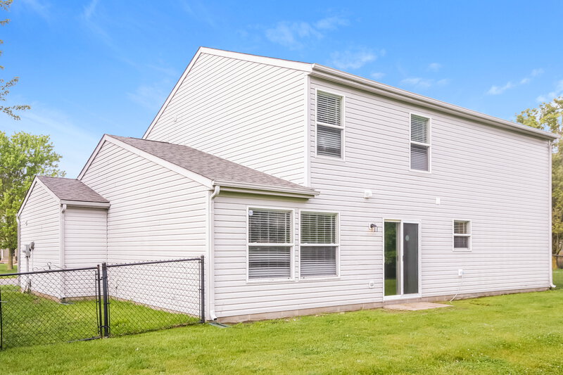 3,210/Mo, 4310 Blue Spruce Ct Greenwood, IN 46143 Rear View 2