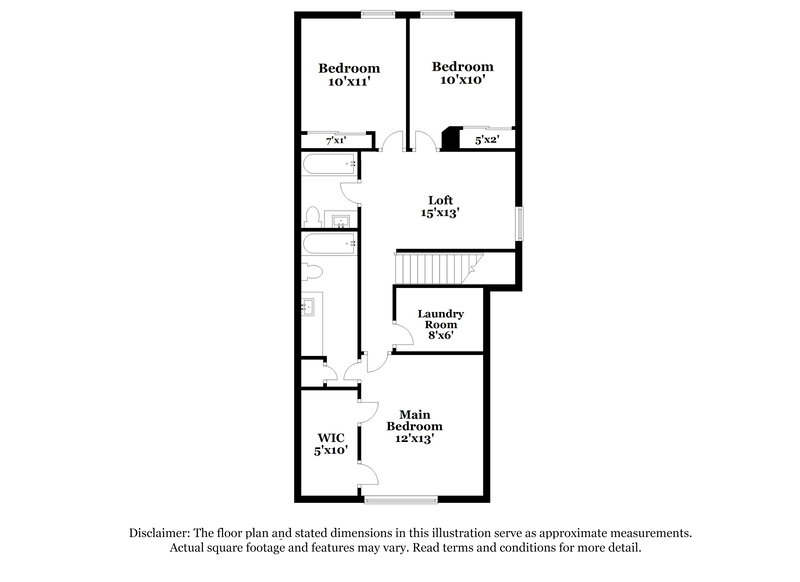 2,390/Mo, 4439 Connaught E Dr Plainfield, IN 46168 Floor Plan View 2