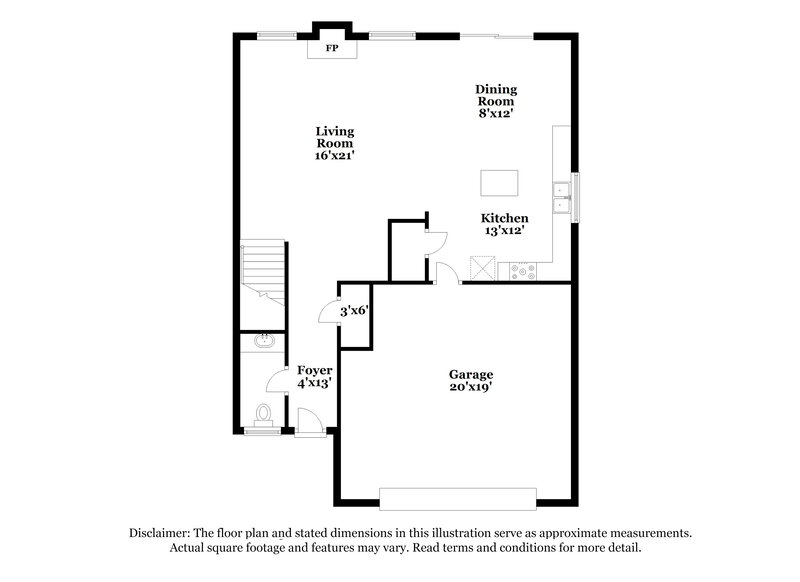 2,210/Mo, 15397 Dry Creek Rd Noblesville, IN 46060 Floor Plan View