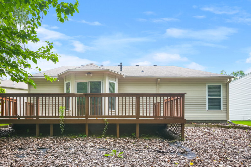 2,235/Mo, 10607 Pickens Ct Indianapolis, IN 46234 Rear View