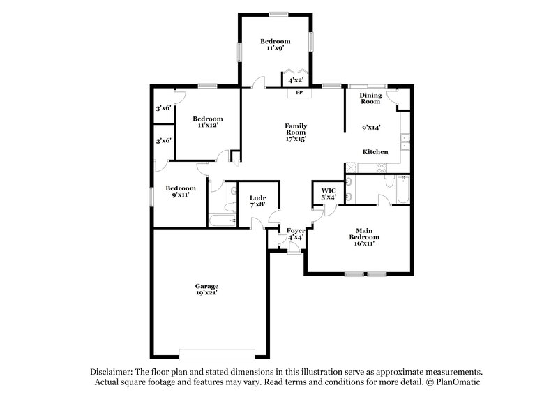 1,905/Mo, 233 Sweetheart Ct Greenfield, IN 46140 Floor Plan View