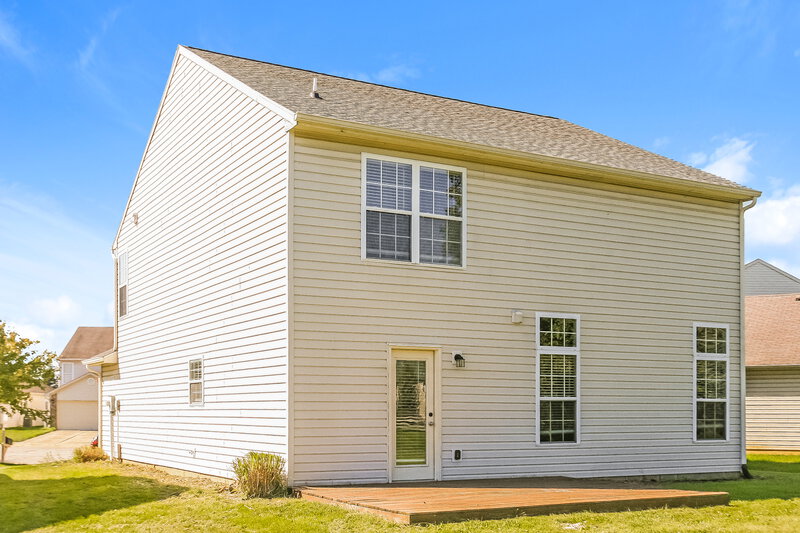 1,830/Mo, 15510 Wandering Way Noblesville, IN 46060 Rear View 2
