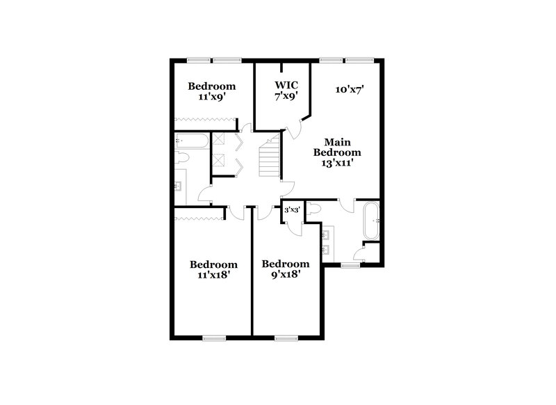 1,960/Mo, 605 Sun Ridge Blvd Avon, IN 46123 Floor Plan View