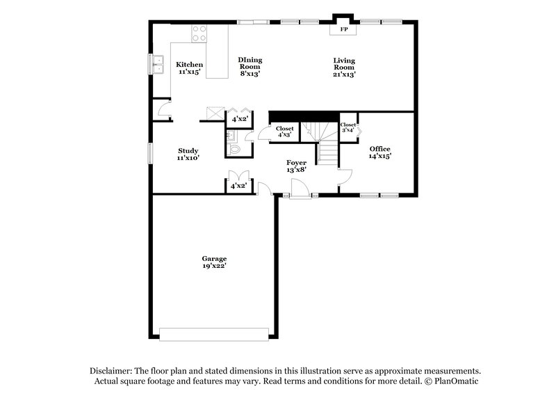 2,105/Mo, 10823 Roundtree Rd Fishers, IN 46037 Floor Plan View 2