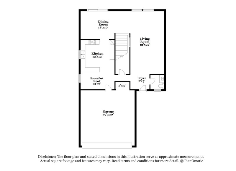 2,710/Mo, 649 Meadows Edge Ln Indianapolis, IN 46217 Floor Plan View