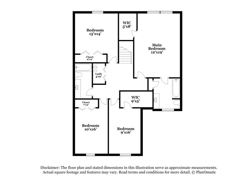 2,710/Mo, 649 Meadows Edge Ln Indianapolis, IN 46217 Floor Plan View 2