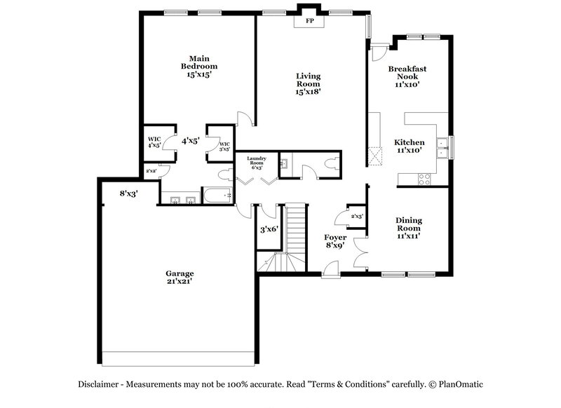 1,975/Mo, 130 Huddleston Dr N Indianapolis, IN 46217 Floor Plan View
