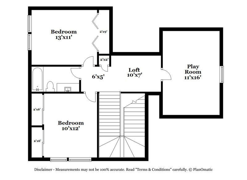 1,975/Mo, 130 Huddleston Dr N Indianapolis, IN 46217 Floor Plan View 2