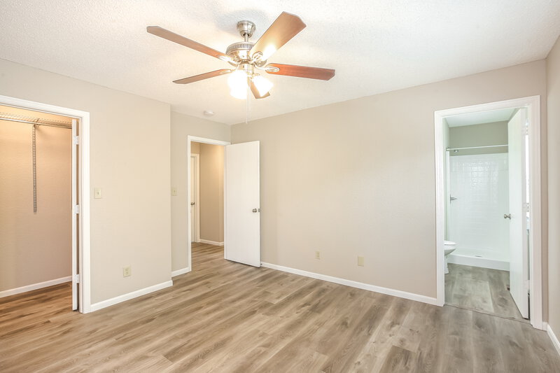 1,825/Mo, 1417 Green Spring Way Greenwood, IN 46143 Main Bedroom View 2