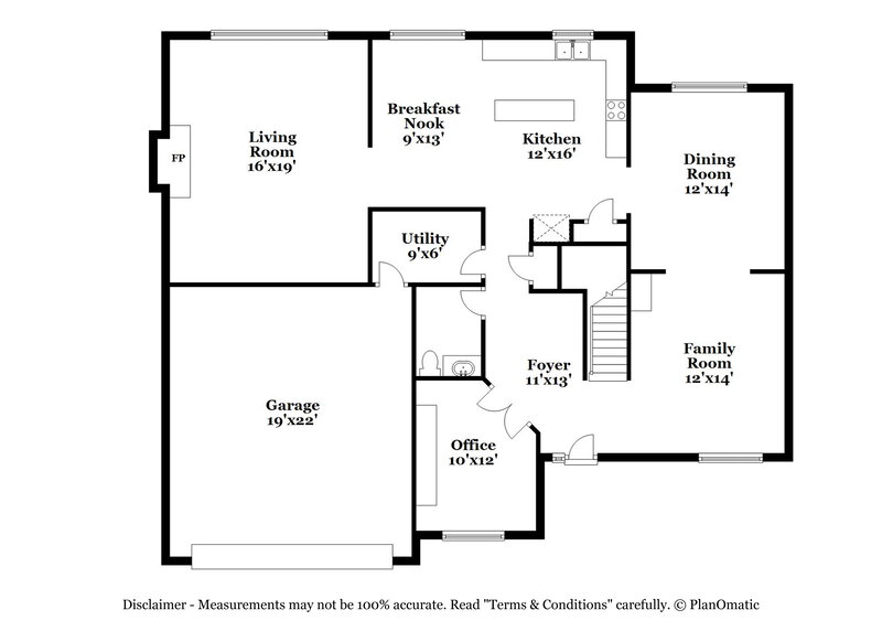 3,180/Mo, 4905 Fields Blvd Indianapolis, IN 46239 Floor Plan View
