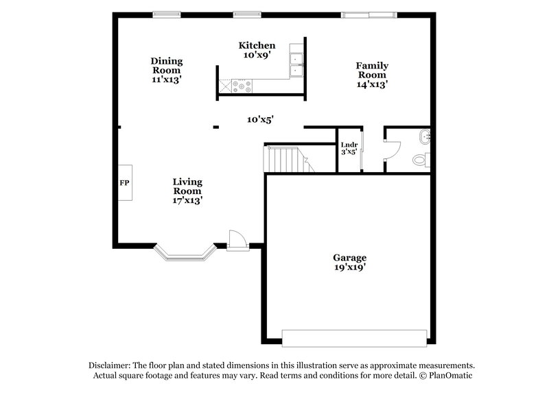 1,785/Mo, 9231 Ratcliff Ct Indianapolis, IN 46234 Floor Plan View