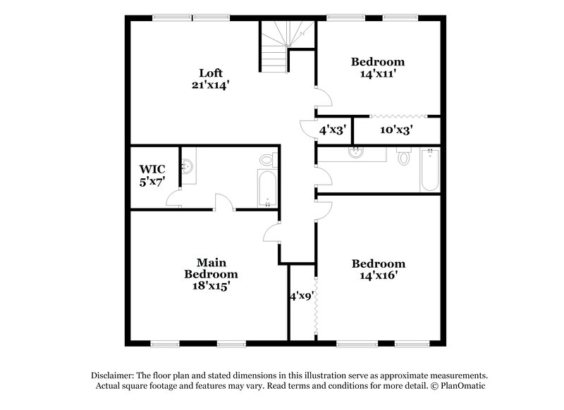 2,150/Mo, 9915 Glenburr Ct Fishers, IN 46038 Floor Plan View 2