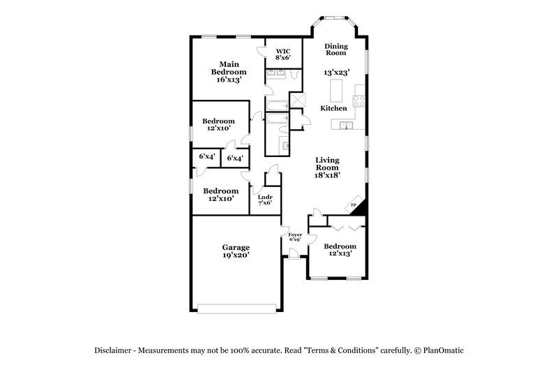 2,020/Mo, 823 Pine Lake Dr Greenwood, IN 46143 Floor Plan View