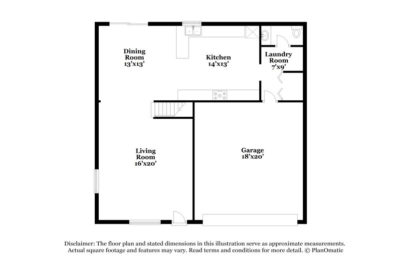 1,930/Mo, 508 Grassy Bend Dr Greenwood, IN 46143 Floor Plan View