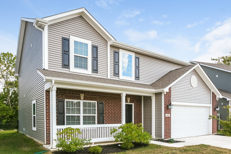 2,190/Mo, 6447 Ault Pl Indianapolis, IN 46221 Front View