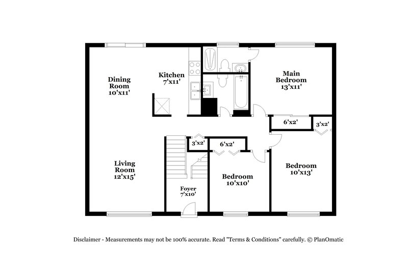 2,340/Mo, 6719 Bridger Ct Indianapolis, IN 46268 Floor Plan View