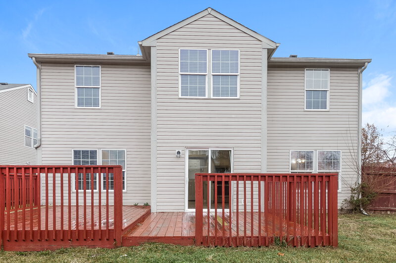 2,280/Mo, 3329 Gainesville Ct Indianapolis, IN 46227 Rear View