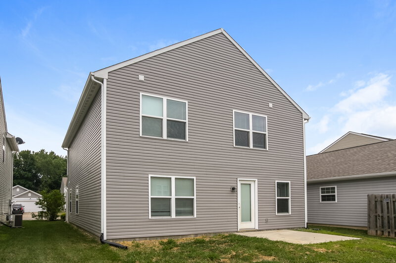 2,105/Mo, 8340 Sansa St Camby, IN 46113 Rear View