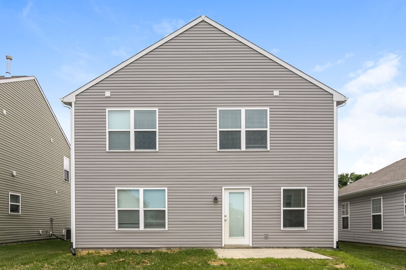 2,105/Mo, 8340 Sansa St Camby, IN 46113 Rear View 2