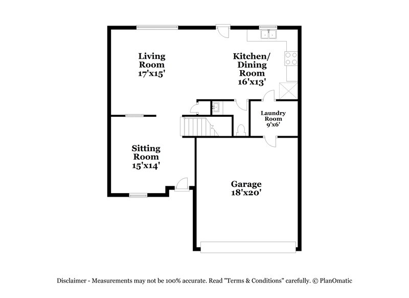 1,760/Mo, 6330 Alonzo Dr Indianapolis, IN 46217 Floor Plan View 2