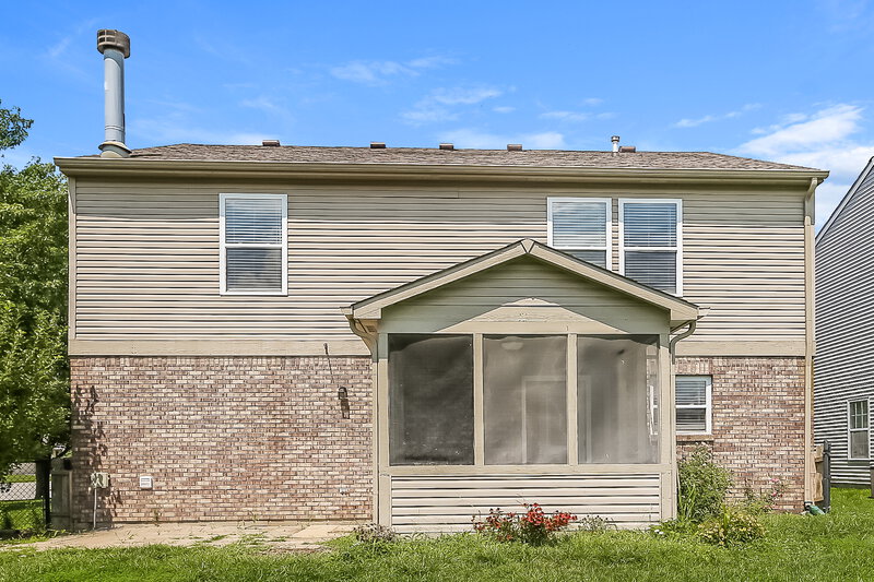 1,975/Mo, 8943 Browns Valley Ln Camby, IN 46113 Rear View