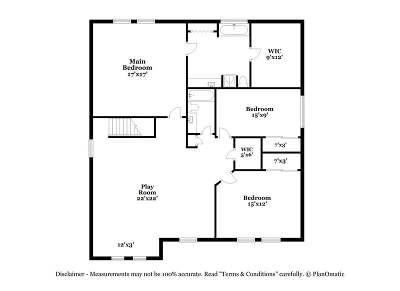 2,660/Mo, 5739 N Jefferson Dr McCordsville, IN 46055 Floorplan View 2