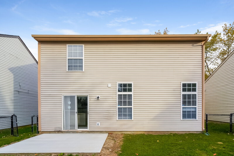 2,590/Mo, 531 Deer Trail Dr Indianapolis, IN 46217 Rear View