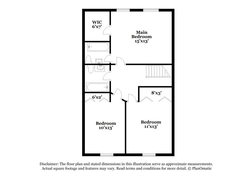 1,860/Mo, 450 Lake Shore Ct Franklin, IN 46131 Floor Plan View