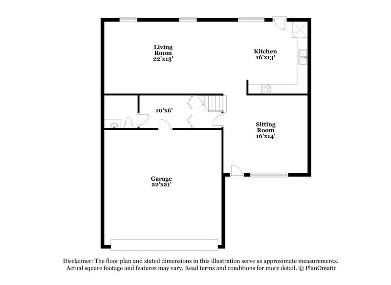 1,860/Mo, 450 Lake Shore Ct Franklin, IN 46131 Floor Plan View 2