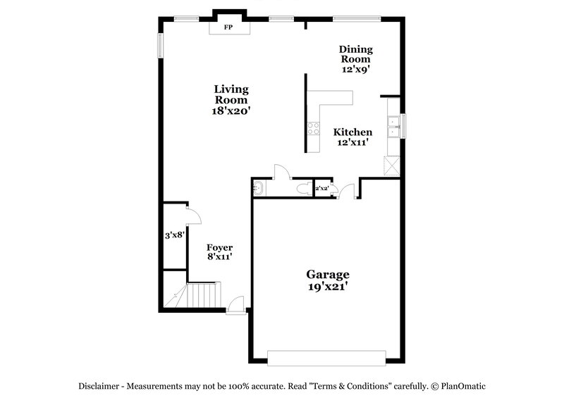1,765/Mo, 5828 Jackie Ln Indianapolis, IN 46221 Floor Plan View