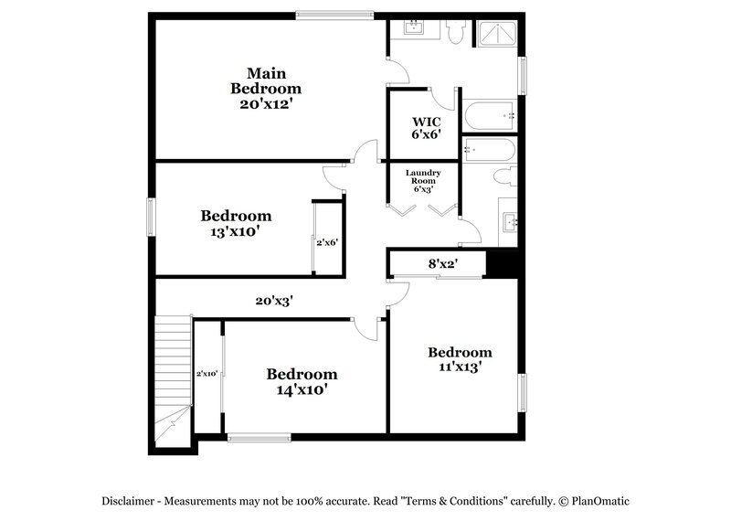 1,765/Mo, 5828 Jackie Ln Indianapolis, IN 46221 Floor Plan View 2