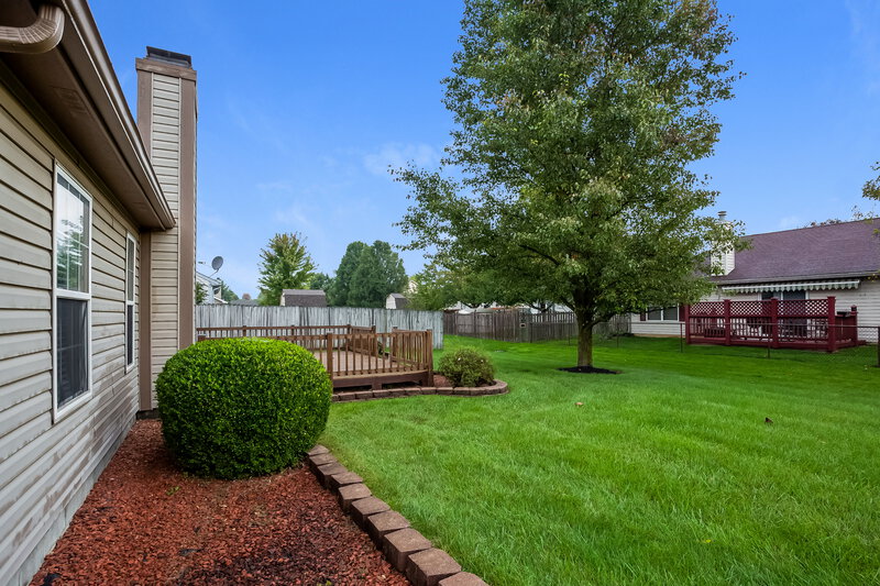 1,940/Mo, 935 N Mill Run Blvd Greenfield, IN 46140 Rear View