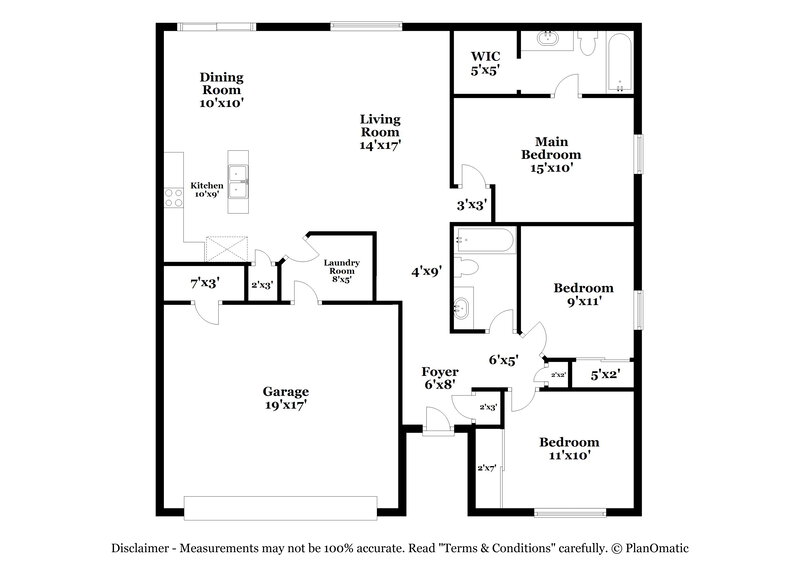 1,835/Mo, 573 Farnham Dr Westfield, IN 46074 Floor Plan View