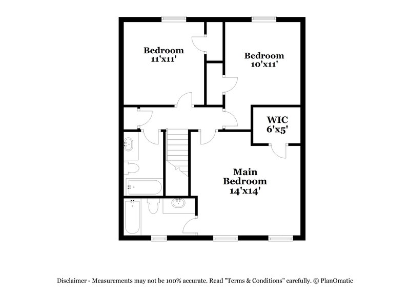 2,265/Mo, 6141 Macbeth Ct Indianapolis, IN 46254 Floor Plan View