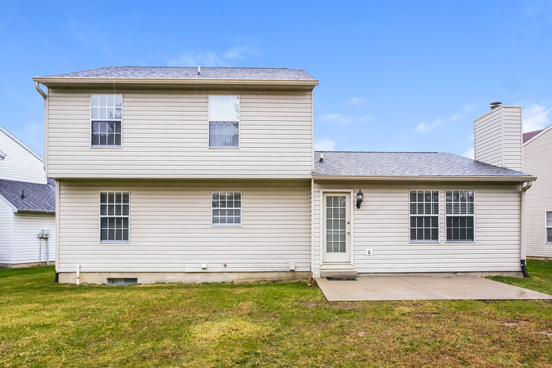 2,265/Mo, 6141 Macbeth Ct Indianapolis, IN 46254 Rear View 2