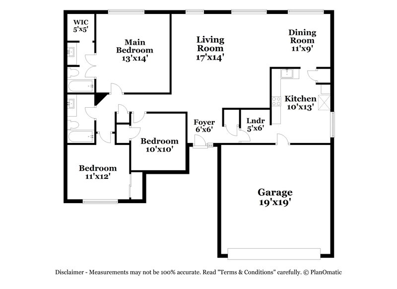 2,470/Mo, 11139 Baywood Ln Indianapolis, IN 46236 Floor Plan View