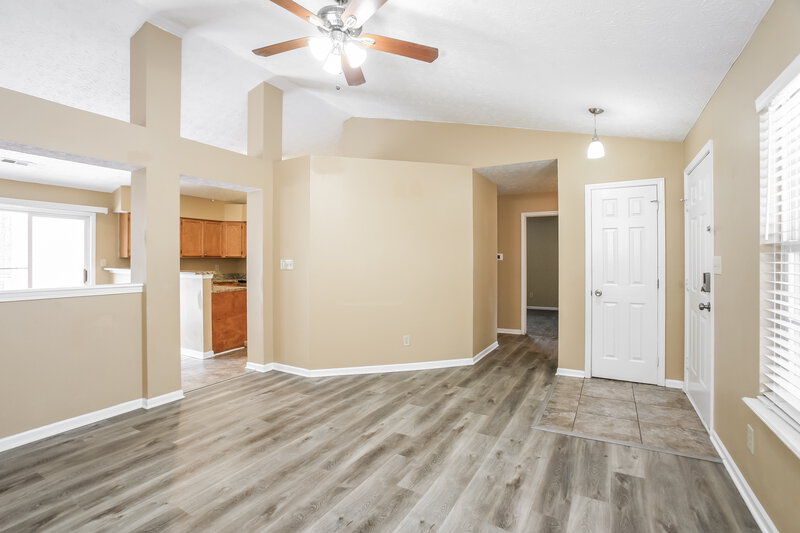 2,390/Mo, 8439 Manship Dr Fishers, IN 46038 Living Room View 2