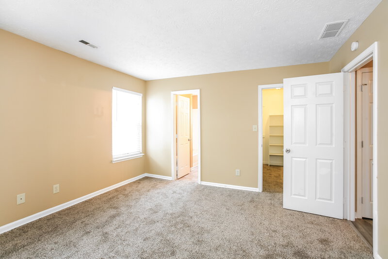 2,390/Mo, 8439 Manship Dr Fishers, IN 46038 Main Bedroom View